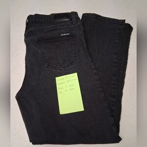 Calvin Klein Women's Black Bootcut Jeans